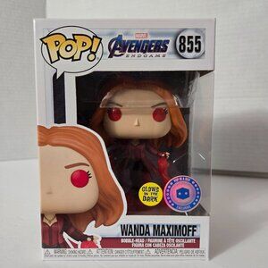 Pop! Movies - Avengers Endgame - Wanda Maximoff #855 (Pop In A Box Exc) GITD